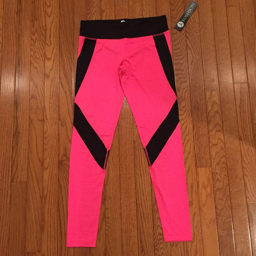 Yoshion Pink Leggings - Picture 1 of 5
